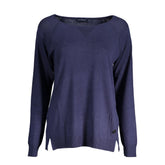 North Sails Blue Viscose Women Sweater -   -  North Sails.